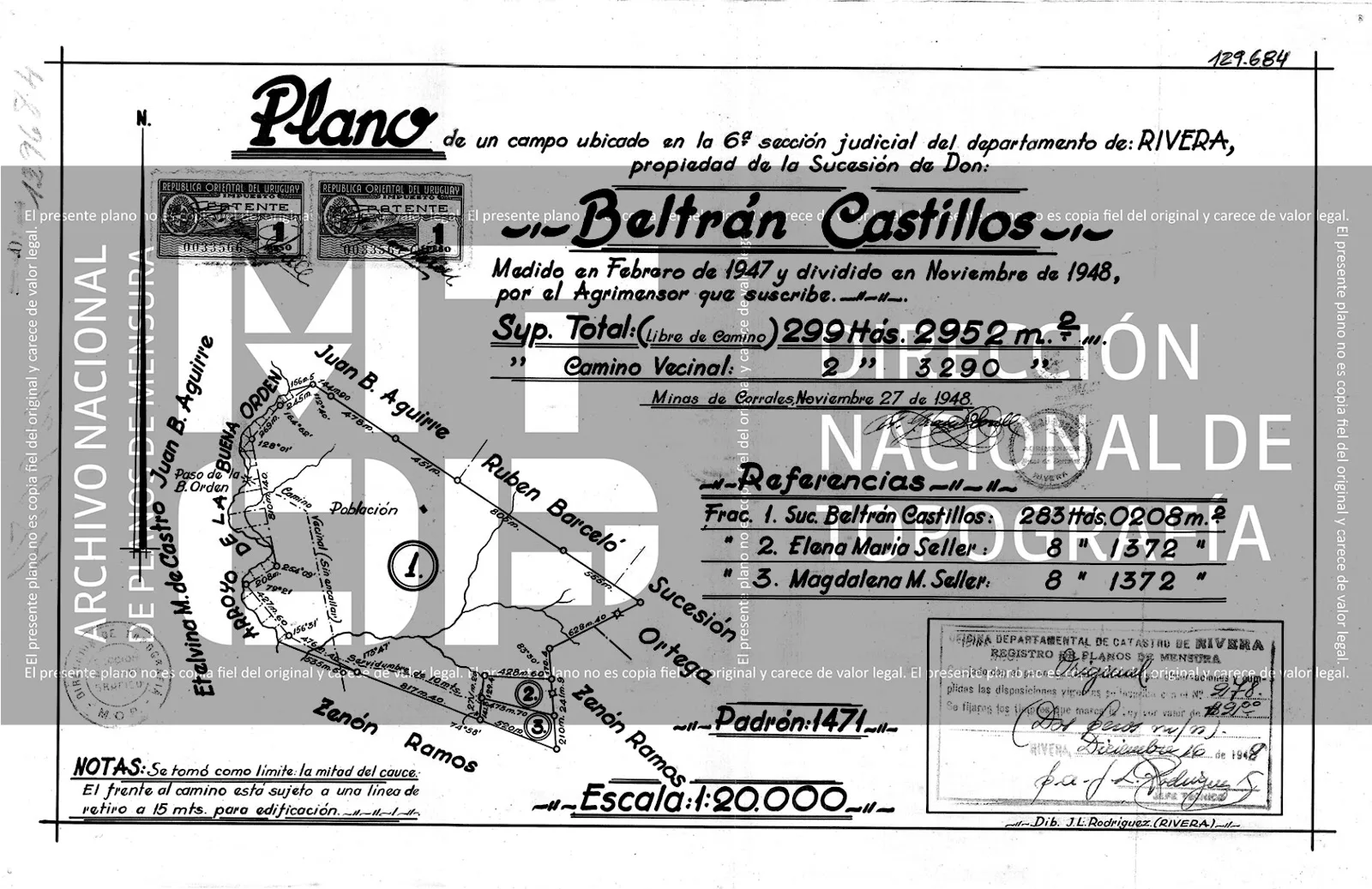 Venta - Campo - Chacra - Minas de Corrales - Rivera — 4